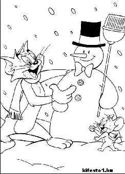 Tom és Jerry 30 kifestok