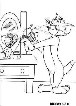 Tom és Jerry 36 kifestok