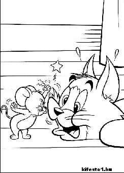 Tom és Jerry 42 kifestok