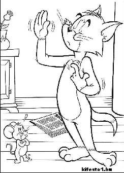 Tom és Jerry 45 kifestok